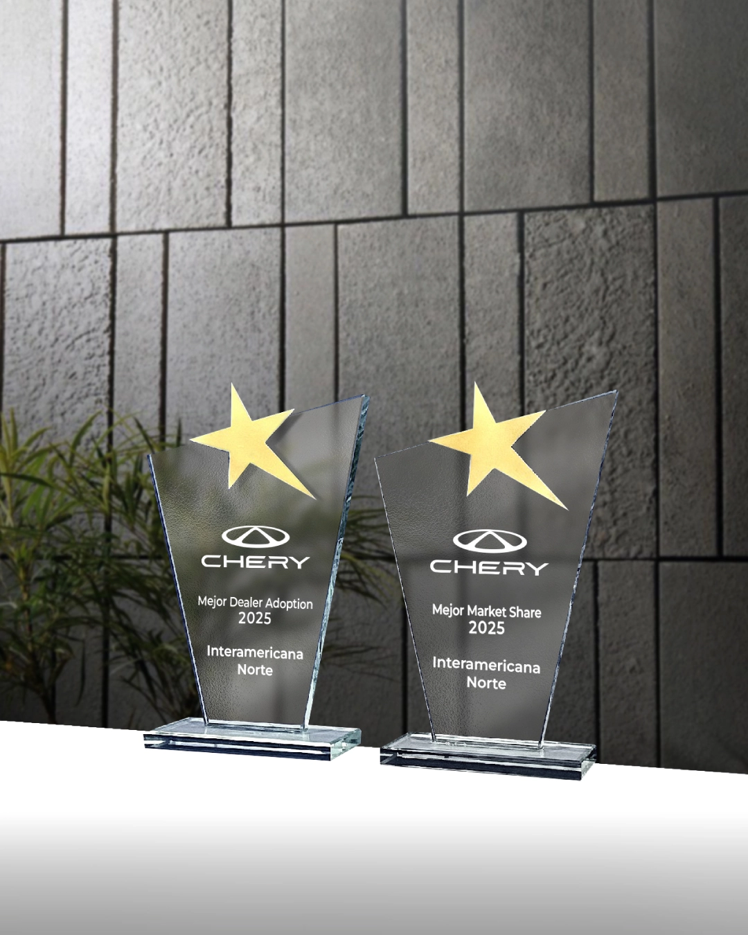 Premios recibidos por Interamericana otorgados por Chery Perú